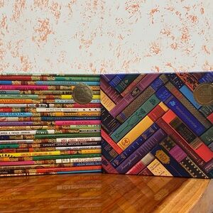GALISON Vintage Pencils & Vintage Library - 1,000 Piece Foil Puzzles